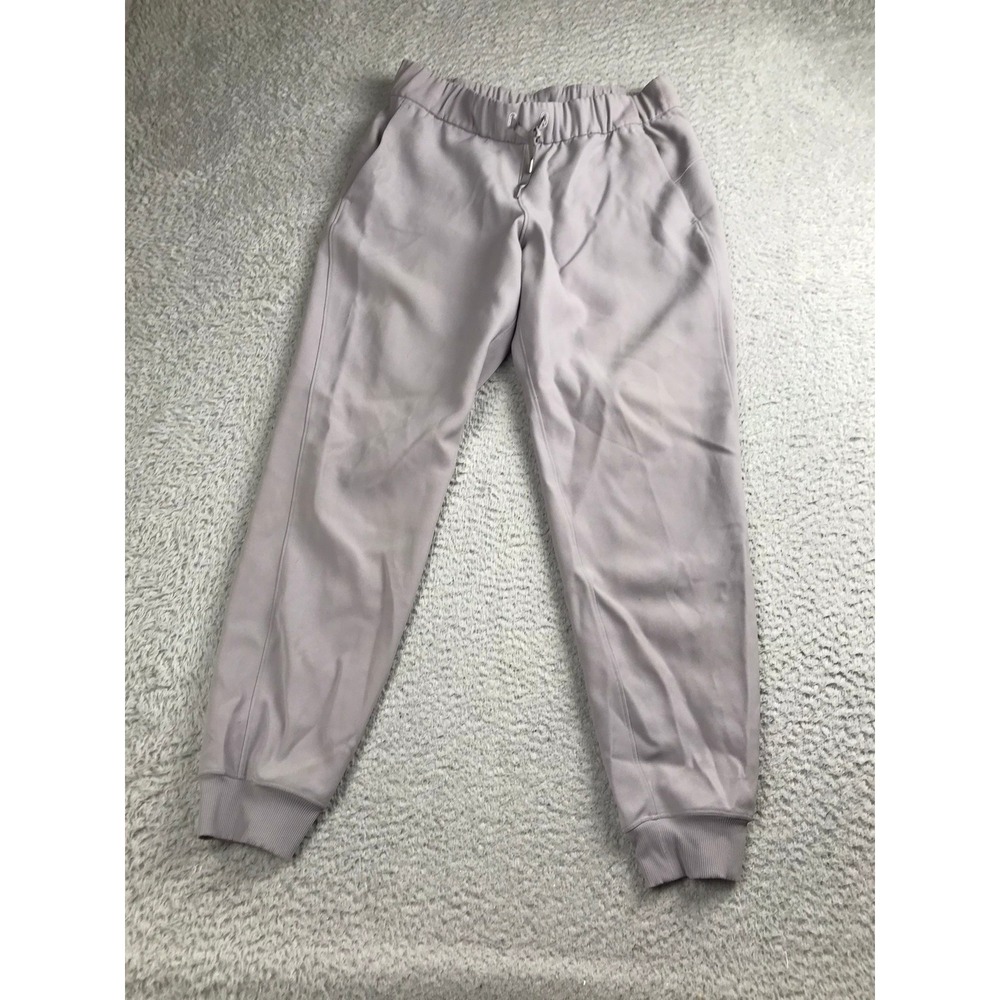 Lululemon‎ On The Fly Jogger Women 6 (30x27) Lavender Grey Athletic Pants
